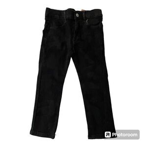 APPAMAN Boy Black Camouflage Camo Jeans 4T NWT